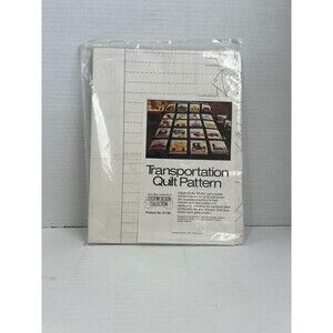Vintage Transportation Quilt Pattern New! Old Stock- Better Homes And Gardens